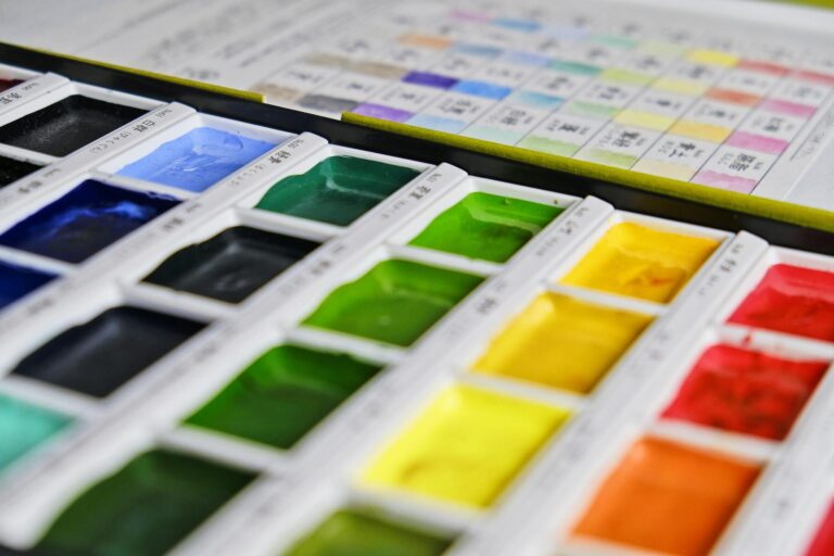 water color closeup photography